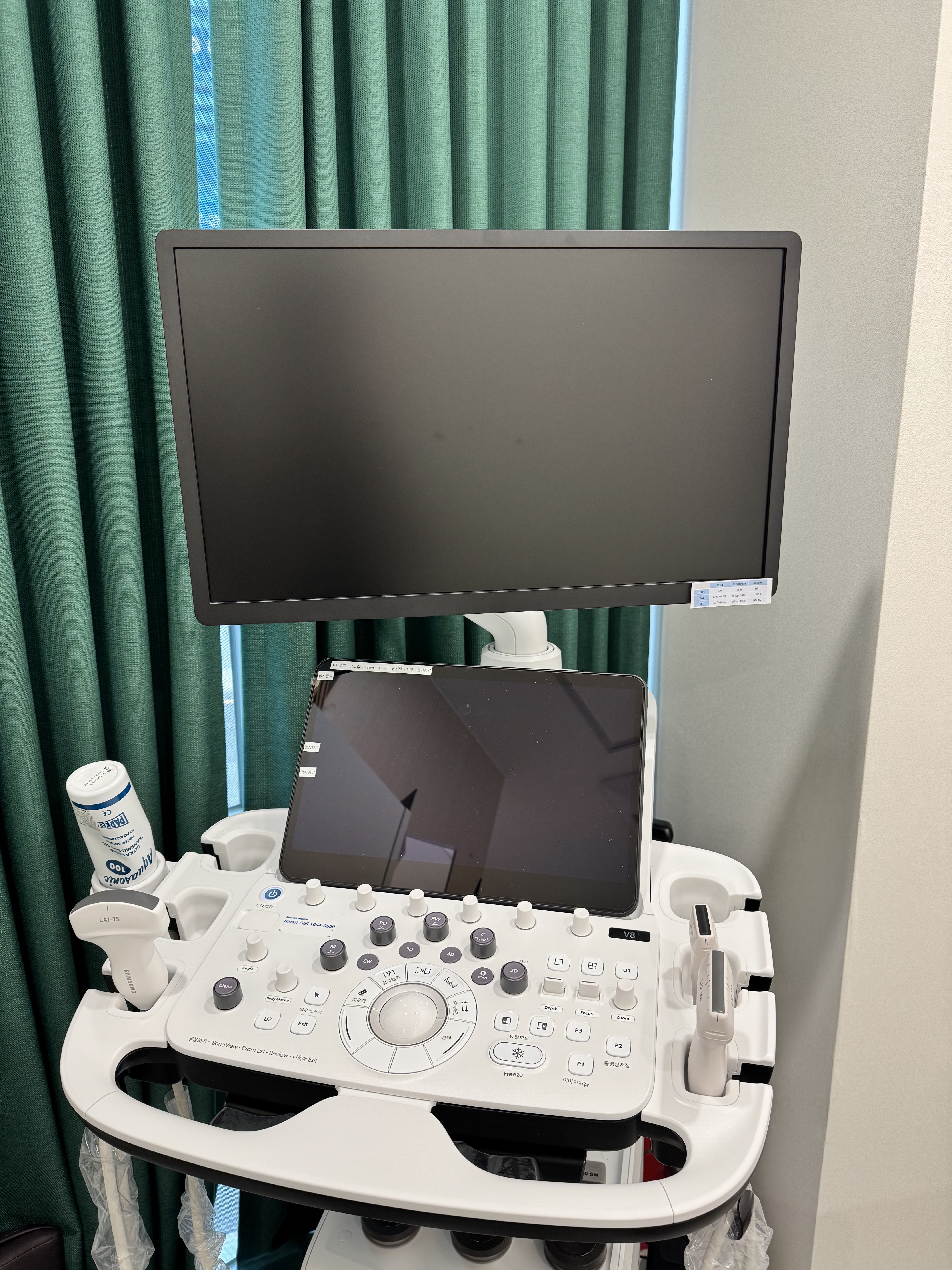 대학병원급 초음파 삼성메디슨 V8 도입안내